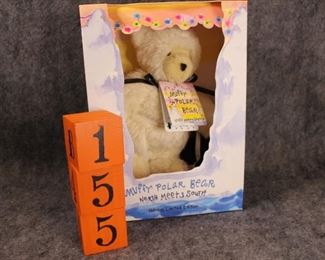 155: Muffy Polar Bear, NOW $8.  WAS $10