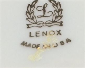 LENOX PLATE, BOWL, AND BEAR