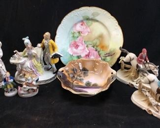 VINTAGE FIGURINES & CHINA