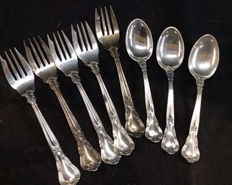 VTG STERLING FLATWARE 270g