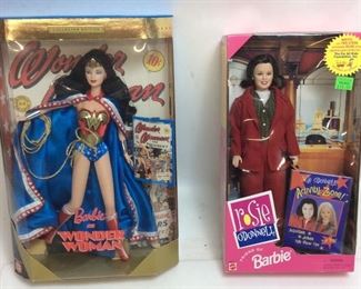 (2) BARBIE, WONDER WOMAN & ROSI