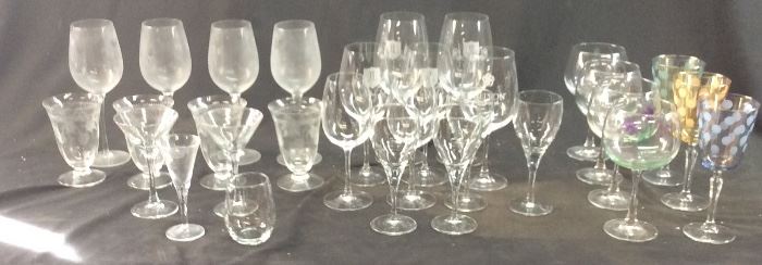 CRYSTALWARE GLASSWARE