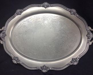 Vintage Reed & Barton Pewter Platter