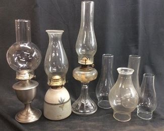 Vintage Oil Lamps