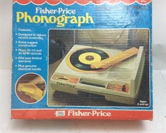 FISHER PRICE PHONOGRAPH