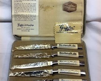 010 Griffon Quality Cutlery Knives in Box