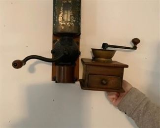 Antique Coffee Bean Grinders