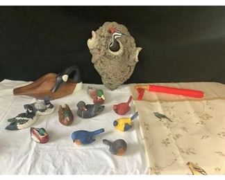 Bird Watchers Delight, Backyard BirdDuck Statues