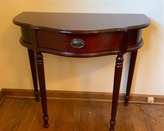 Dark Cherry Hall Table