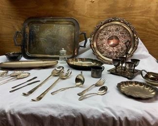 Elegant Silver Plated Pieces