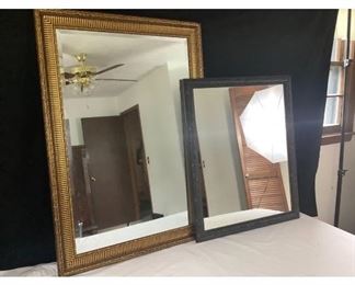 Gold and Black Mirrors 2ct