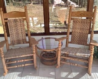 His Her Rocking Chairs