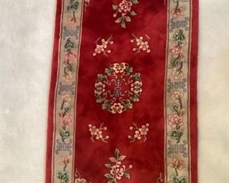 Red Oriental Area Rug