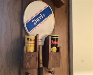 Tennis Wall Organizer