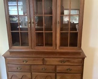 Two Piece Kitchen Hutch