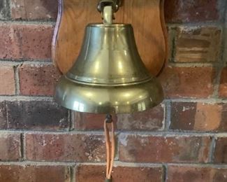 Vintage Brass School Bell