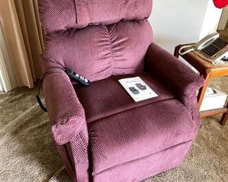 Newer lift chair, very clean and hardly used. Asking $125.