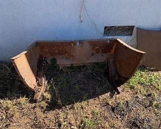 Model A 1928-1929 complete cowl and cowl to body filler 