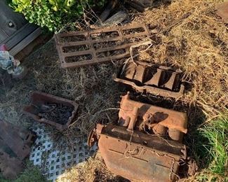 4 cylinder engine 2 extra oil pans 