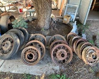 14 Model A wheels 