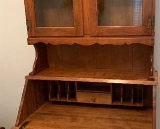 Antique Maple Secretary