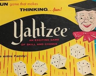 Vintage Yahtzee