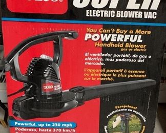 Toro Electric Blower Vac