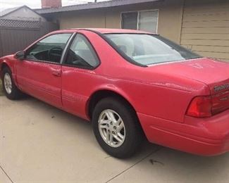 1996 Ford Thunderbird LX . 34,607 miles. Available for pre- sale. Call (714) 499-4199 for vehicle information.