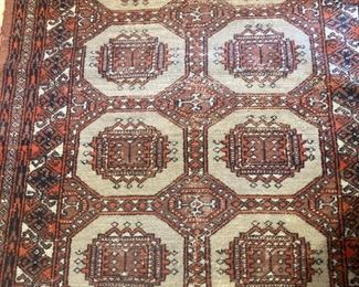 Antique Bokara rug - 3 feet x 5 feet
