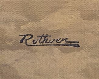 Artist John A. Ruthven was an internationally celebrated master wildlife artist, naturalist, author, and lecturer.
