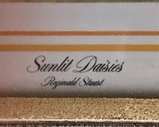 "Sunlit Daisies" by Reginald Stuart