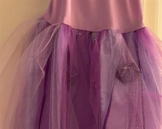 One of four little girl's "princess dresses"