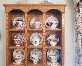 English bone china tea cups with saucer