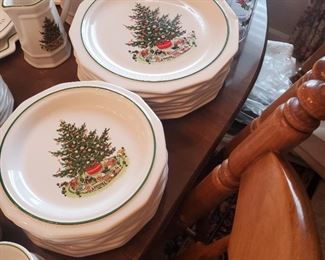 Phalzgraff set of Christmas dinner dishes, many different additional pieces to make your holiday's extra special!!