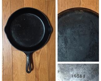 Wagner Ware Cast Iron 1058