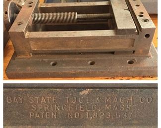 Bay State Vise for Jig Grinding