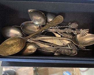 Souvenir Spoons(Some Sterling)