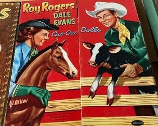 Assorted Paper Doll Booklets(Roy Rogers)