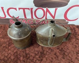 Early Oil Cans(Railroad)