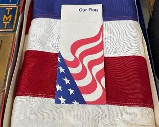 U.S. Flag in Box