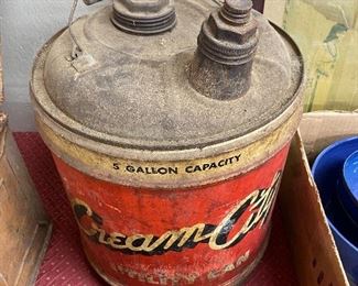 Old Cream City Utility Can
