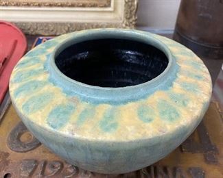Arts and Crafts Style Studio Vase(Signed)
