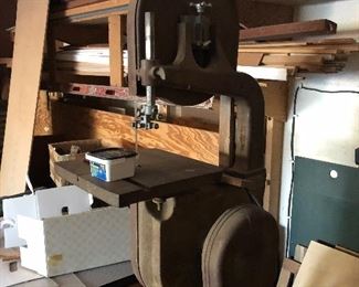 Amazing amounts of wood and this vintage Jigsaw