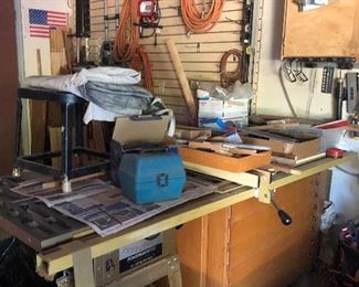 Huge wood working shop