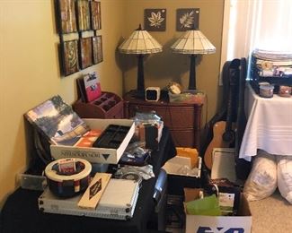 poler, games, cards, office supplies, great new expensive pillows