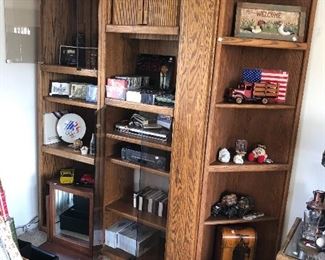 Olympic memorabilia, ducks, wood, music - a few records of Sinatra