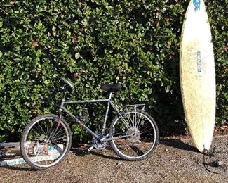 Island Surfboard, Bridgestone Mountain bike
