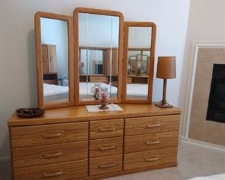 Dresser with Mirror Master