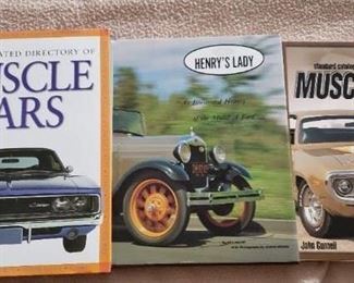 $20  Three muscle cars books