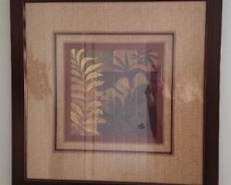 $25   Tropical Foliage print from Ashley Furniture